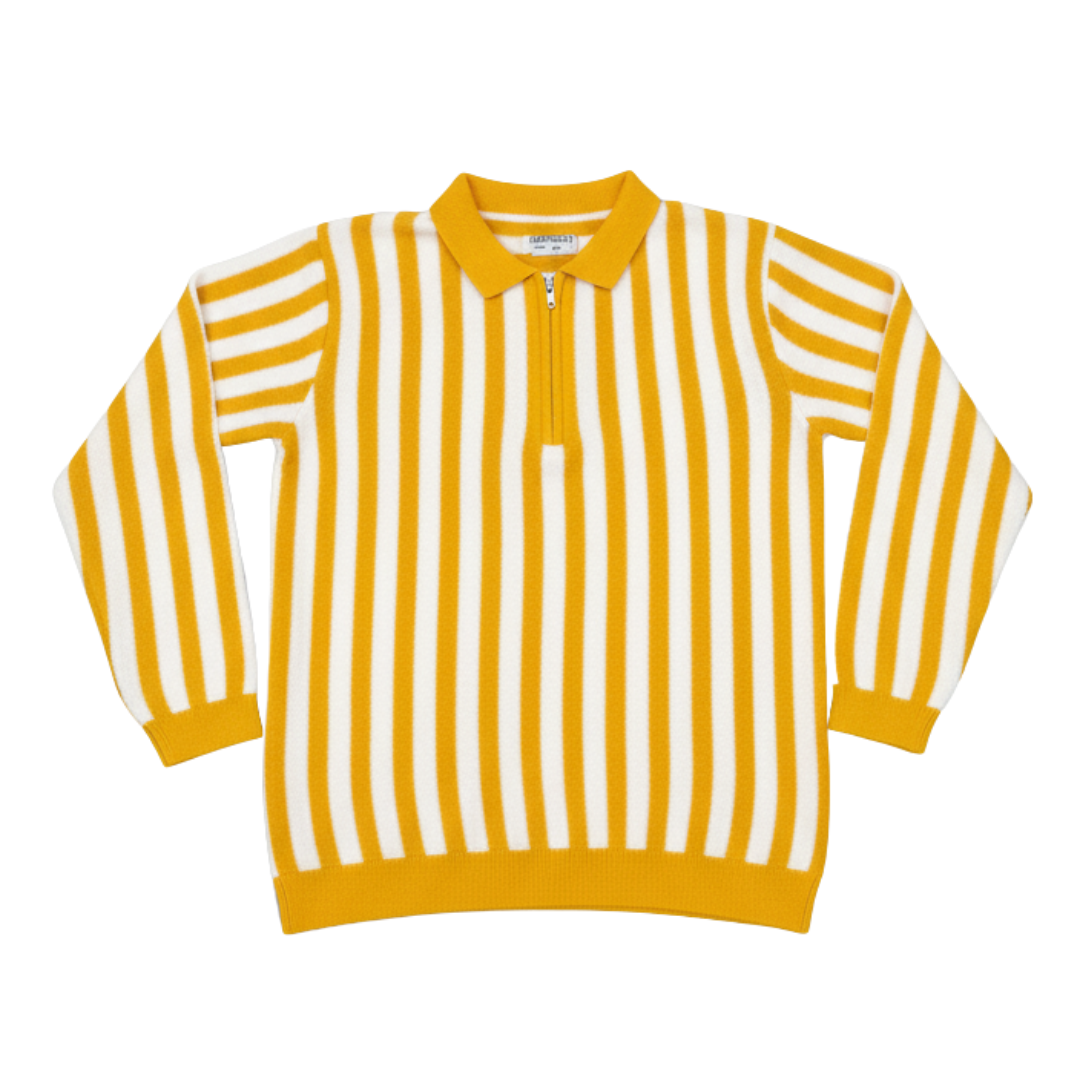 Winter Striped Knit Shirt